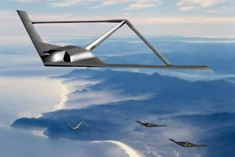 Boeing model 1076-410E ISR reconnaissance UAV unmanned aerial vehicle plane stealthy AASS autonomous airborne surveillance system