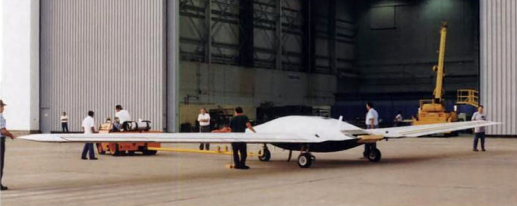 Lockheed Martin Boeing RQ-3A DarkStar UAV DARPA USAF reconnaissance stealthy