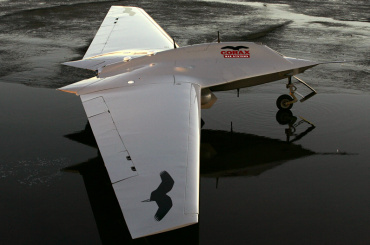 BAE Systems Corax URAV unmanned reconnaissance air vehicle prototype demonstrator aircraft