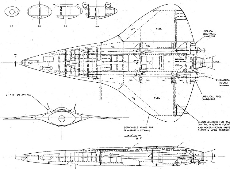 British Aerospace P.1243 UCAV UFA unmanned fighter aircraft stealthy interceptor study proposal combat air vehicle