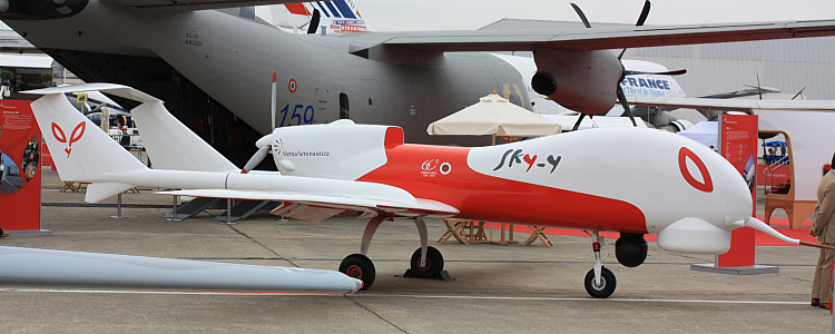 Alenia SkyLynx Sky-Y UAV technology demonstrator prototype unmanned vehicle