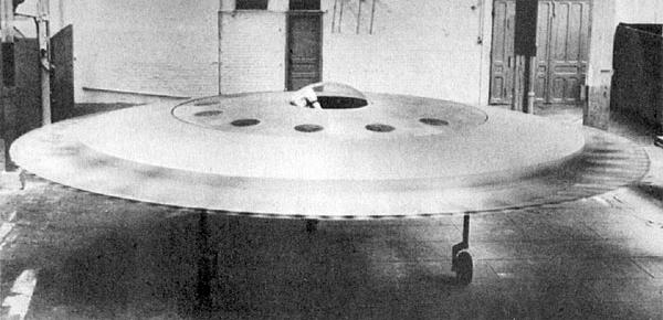 Ren Couzinet Aerodyne RC-360 disc flying saucer france french