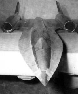 Lockheed A-12 mockup model