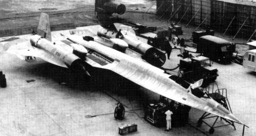 Lockheed A-12 engine tests