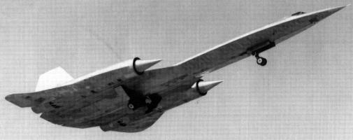 Lockheed A-12 first flight