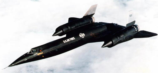 Lockheed A-12 in flight