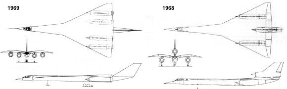 Lockheed AMSA 1968 1969 studies