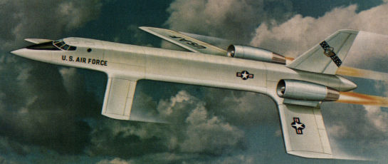 Rockwell FSW bomber proposal study1979