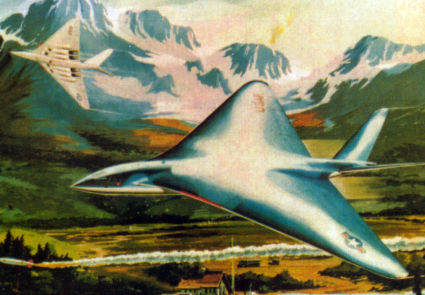 Boeing advanced bomber study 1970 70s 