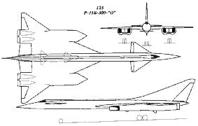 Tupolev Tu-125 project projekt 125 bomber