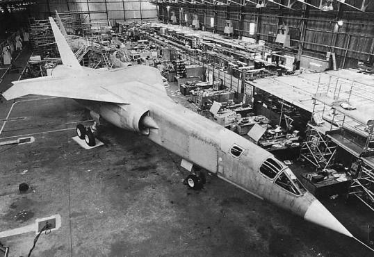 BAC English Electric TSR.2 bomber