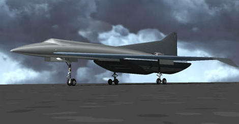 English Electric hypersonic bomber study P.42 project 42