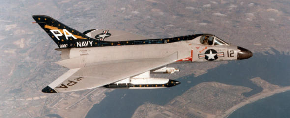 Douglas F4D F-6 Skyray US Navy plane fighter 