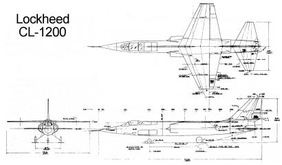 Lockheed CL-1200 LWF proposal