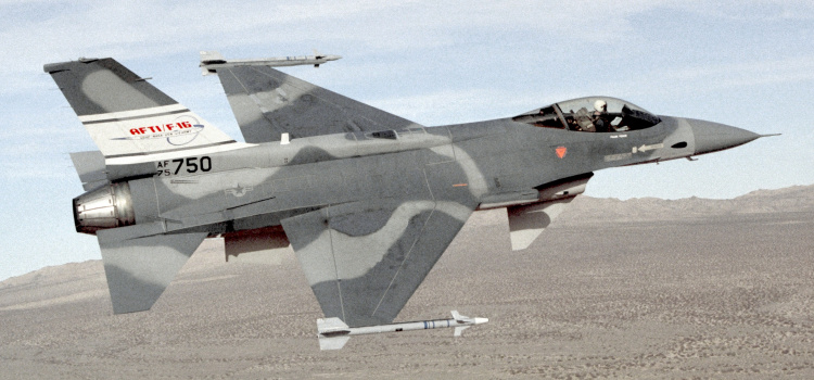 General Dynamics Lockheed Martin F-16 AFTI advanced fighter technology integration USAF