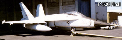 Northrop P-530 Cobra fighter project prototype final