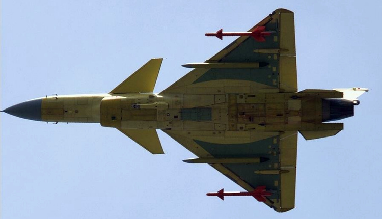 Chengdu CAC 611 J-10B chinese fighter development prototype airplane generation indigenous delta canard improved DSI divertless supersonic inlet