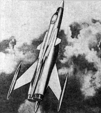 Suchoj Sukhoi Skval Schval fighter concept