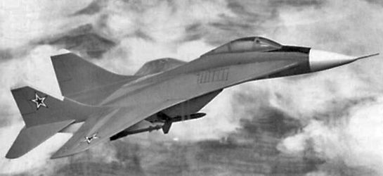 MiG-29 LPFI 9-11 pre-production version fighter proposal model light