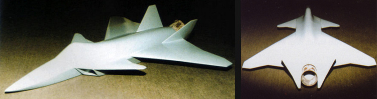 Yakovlev Jakovlev MFI proposal fighter project design multirole Mnogofunkcionalnyj Frontovoj Istrebitel 5th generation advanced soviet russian