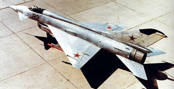 MiG Ye-8 experimental soviet fighter plane aircraft