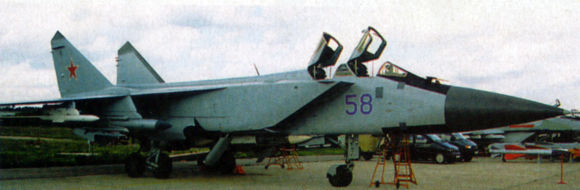 MiG-31BM wild weasel SEAD fighter bomber