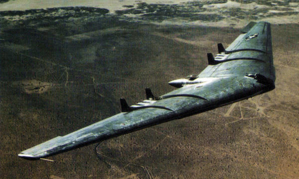 Northrop YB-49 flying wing flyingwing bomber
