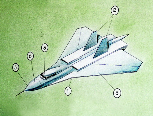 Sukhoi Suchoj T-60 T-54 izdelije izdeliye 54 soviet russian advanced bomber stealth stealthy rusk sovietsky bombardr low observable