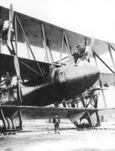Tarrant Tabor heavy bomber 1919