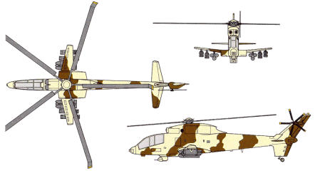 Sikorsky S-67 Blackhawk
3-view AAFSS