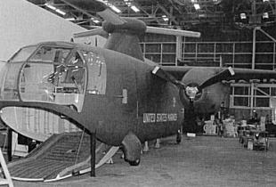 McDonnell Model 78 XHRH-1 helicopter mockup