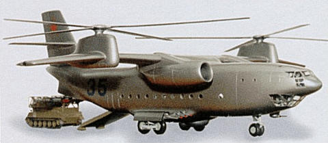 Kamov Ka-35 heavy transport helicopter
