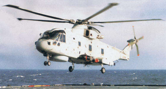 EHI EH-101Merlin navy helicopter HAS.Mk 1Heliliner