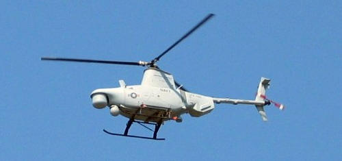 Northrop RQ-8A Fire Scout unmanned reconnaissance helicopter VTOL UAV VTUAV