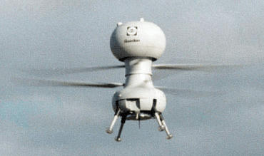 Bombardier CL-327 Guardian UAV VTOL unmanned helicopter