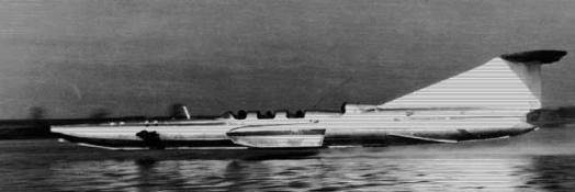 Alexeev SM-2 ekranoplan flying boat 