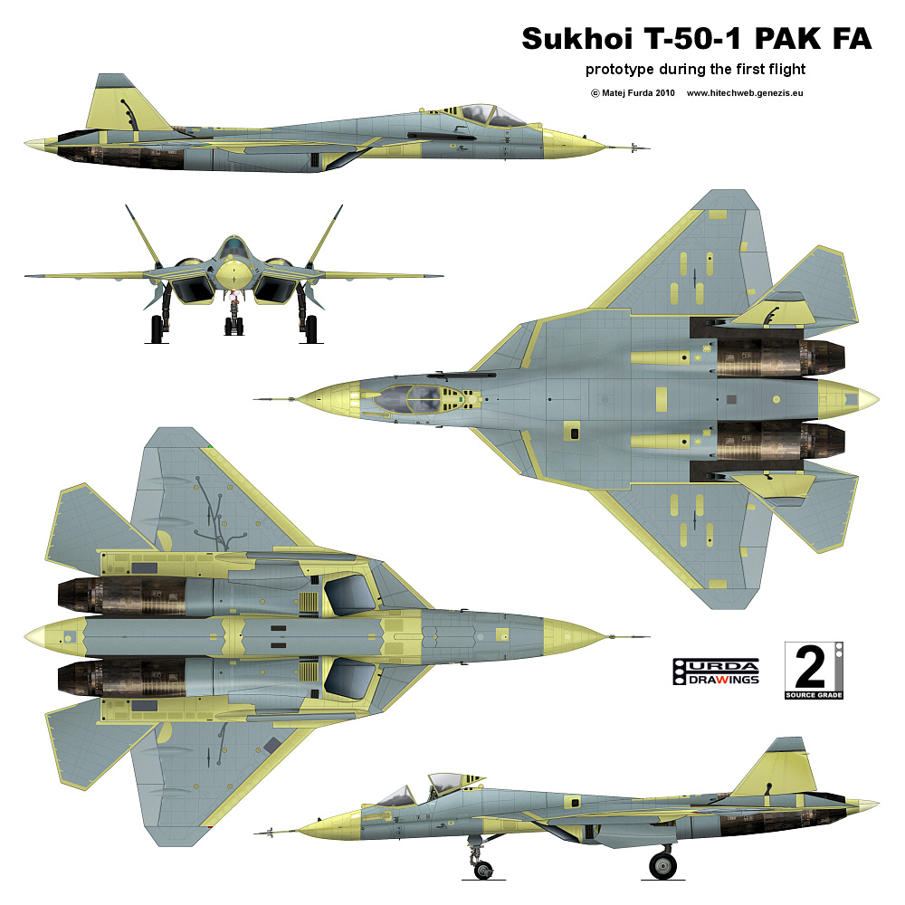 JET FIGHTER: Sukhoi PAK FA