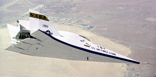Martin Marietta X-24B plane vehicle lifting body 