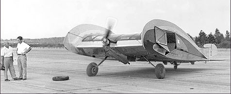 Horton Wingless airplane