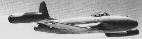Lockheed P-80A Marquardt ramjets