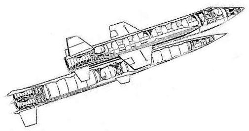 North American X-15B space plane Navaho single use