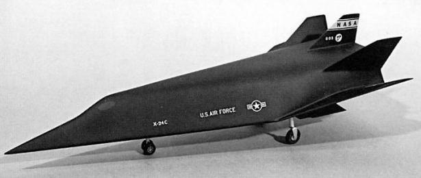 NASA USAF X-24C space plane hypersonic rocket X-plane experimental research NHFRF Lockheed