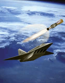 DARPA RASCAL space plane vehicle project satelite launch launcher MIPCC engine