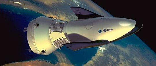 ESA NASA CRV Crew Resecue Vehicle X-38 space plane emergency ISS escape
