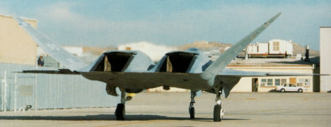 Northrop YF-23A stealth Black Widow II