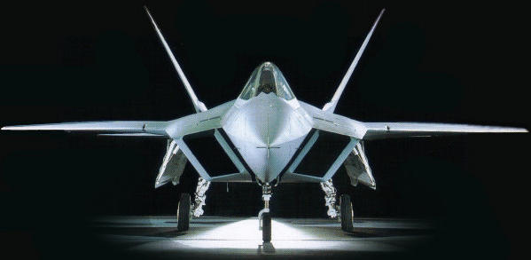 Lockheed Martin Boeing YF-22A Raptor stealth fighter