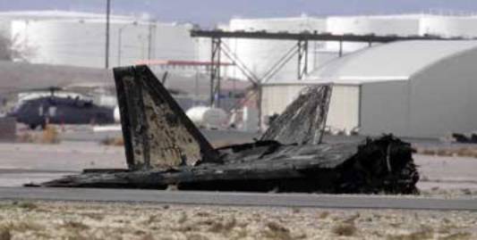 Lockheed F/A-22A Raptor crash accident