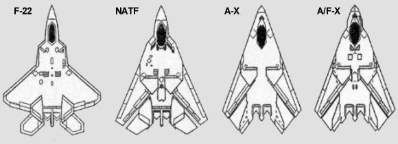 Lockheed Martin NATF A-X A/F-X studies U. S. Navy stealth attack