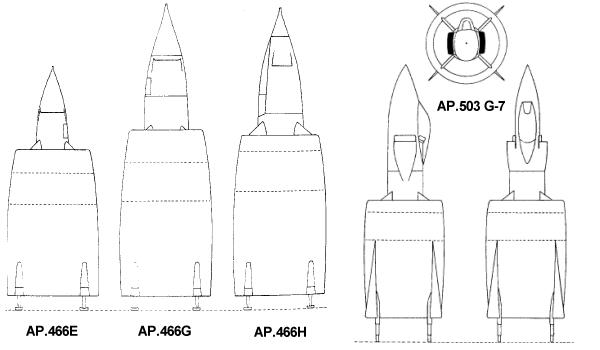SNECMA alternative Coléoptére annular wing concepts AP.466 AP.507 G-7