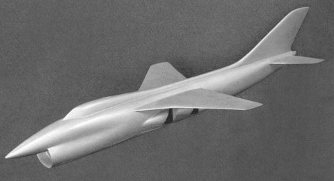 Tupolev 136 V/STOL project fighter soviet proposal